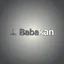 Placeholder: create a logo 3d text "J. Babakan" .for an ai code, artist , 3d graphical Logo ,ai ,code, flow charts blended at background