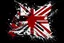 Placeholder: england flag proud english icons design style of pollock