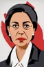 Placeholder: Portrait of powerful female politician