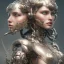 Placeholder: Futuristic Female Cyborgsteam Punk, highly detailed, artstation, concept art, sharp focus, illustration, incredibly symmetrical, incredibly detailed, award winning