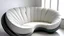 Placeholder: Fan shaped sofa design modern