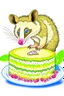 Placeholder: Possum and birthday cake logo