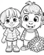 Placeholder: pet cartoons coloring pages , no black color, no no flower, b/w outline art for kids coloring book page, Kids coloring pages, full white, kids style, white background, whole body, Sketch style, full body (((((white background))))), only use the outline., cartoon style, line art, coloring book, clean line art, white background, Sketch style\