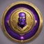 Placeholder: thanos logo animated inside a golden medalion