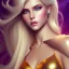 Placeholder: gold man, beautiful, soft, bue eyes, hight definition skin,blue eyes,sparkling makeup, very long blond hair, fairy style , highly detailed body, sun light, 4K, RAW, depth of field,high contrast,realistic