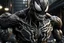 Placeholder: Imagine/ spiderman venom suit, comic accurate, ultra realism, intricate detail, photo realism, portrait, upscale maximum, 8k resolution,,Hyper-detailed ,8k, by xanuth