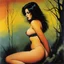 Placeholder: [art by Dave McKean and Russ Meyer] Rebirthing undies