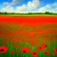 Placeholder: poppy field in the style of rubens