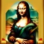 Placeholder: Monalisa wearing a saree, hyper realistic photograph