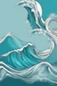 Placeholder: Splash Arts in Aesthetic Waves Seamless Beauty silver