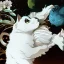 Placeholder: An anime cat wallpaper