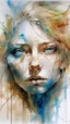 Placeholder: watercolour (medium), (carne griffiths:1.3), You have a lot of very good works、Dynamic landscapes、midwinter、a picture、realisitic