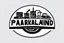 Placeholder: Simplified logo representing services of automobile repairs and tire changes and oil/filter changes, includes text "PARKLAND", black on white