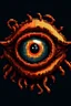 Placeholder: 8 bit evil eyeball with tendons