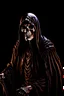 Placeholder: ultra high image quality, Grim Reaper Close-up of an set against AMOLED-worthy pure black backdrop, fantasy art style infused with filter, tailored for vertical wallpaper, exclusive design with no duplicates, radiating beauty suitable for a PC screen image, vivid colors, ultra fine, digital painting.