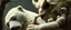 Placeholder: close up on member of jazz giant polar alien sloth gremlin sheep flock climbing trees in the style of H.R. Giger