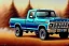 Placeholder: a true-to-life 1978 ford f-150 truck, centered, intricate, extreme detailed, photorealism, center view, farm background, pivot on ford, pen and color marker, painting by cheryl kelley