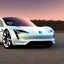 Placeholder: Tesla roadster with sharp corners