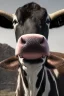 Placeholder: portrait of a cow in (H.R giger) style with lots of alien tenticles