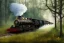 Placeholder: STEAM TRAIN WESTERN bridge FOREST