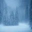 Placeholder: winter landscape, ice field, crystals, surreal, dreamlike, foggy, lost in the woods