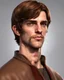 Placeholder: young noble swordman short brown hair photorealistic