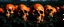 Placeholder: a highly detailed matte painting of a view of dozens of human skulls still attached to a vine in a large field, vines still connected like tendrils, designed to look like a pumpkin patch, painted orange, growing off of a vine of orange skulls, elegant atmosphere, glowing lights, highly detailed, concept art, smooth sharp focus, horrorcore, directed by Alfred Hitchcock, and drawn by H.R. Geiger