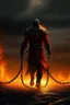 Placeholder: A king walks on chains of fire 16 k max