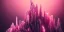 Placeholder: single pink crystal, on an altar in a foggy cave, cinematic,