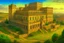 Placeholder: Old castle of aleppo, detailed , enhanced, 4k ,cinematic,by van gogh