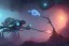 Placeholder: cave exploration glow galaxy coral twigs bridge steam small mech