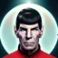 Placeholder: symmetry!! face portrait of Mr. Spock with raised eyebrow, sci-fi, space, starfleet backgroundm intricate, elegant, highly detailed, digital painting, artstation, concept art, smooth, sharp focus, blur, short focal length, illustration, art by artgerm