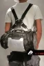 Placeholder: tech, back pack, transparent, sci fi, punk, color, neon