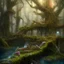 Placeholder: high-quality, fine-detail beautiful, breath-taking forest with gnarled trees, flowers, clear reflective lake, tranquil, stunning, 8k resolution, intricate, digital art, detailed matte, volumetric lighting, George Grie, Anne Dittman, Anne Stokes, Lisa Parker, Selina French, Alphonse Mucha