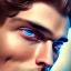 Placeholder: Man, beautiful man, soft, blue eyes, hight definition, 8k