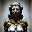 Placeholder: a greek marmor statue of a woman, steam punk, scary, horror, realistic, made in octane, cinematic, movie, CGI, ultra-realistic, extremely detailed octane rendering, 8K, VRAY Super Real ar 2:3, dof photorealistic futuristic 50mm lens hard lighting dark gray tintype photograph, realistic lighting, sephia colors