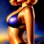 Placeholder: fullbody portrait of 'beautiful blonde Sexy busty Natasha Romanov',wearing skintight latex bikini suit,hyperrealistic skin,Hyperrealistic crystal clear eyes,painting by gaston bussiere, greg rutkowski, yoji shinkawa, yoshitaka amano, tsutomu nihei, donato giancola, tim hildebrandt, oil on canvas, cinematic composition, extreme detail,fit full head inside picture,32k