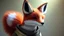 Placeholder: a sci-fi cute little fox head