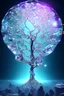 Placeholder:  hedjuk,Tree of Life, crystal city crystalline in the sky, renderin, room, cosmic, opalescent, 100mm, opalescent, gemstones, crystals, object, other worldly,water, cristal rock ,bright,