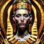 Placeholder: Epic massive Portrait of beautiful voloptuos Cleopatra estilo Gustav Klimt 4k