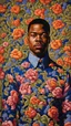 Placeholder: Kehinde Wiley portrait of Dave chapel