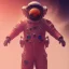 Placeholder: Midjourney style of detailed and intricate skull wearing red sunglasses| wearing cosmonaut suit| portrait and science fiction theme| aurora lighting| nebula and stars| stunning environment| volumetric lighting| vibrant