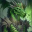 Placeholder: Morvorax, God of Wealth, Power, and Corruption, an ancient green dragon