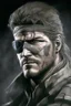 Placeholder: Portrait of Solid Snake, from the Metal Gear saga