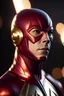 Placeholder: FLASH FASTEST MAN ALIVE, face, marvel comics, photorealism, hdr, 16k, octane effect, unreal engine, cinema 4d, POTRAIT