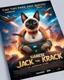 Placeholder: Create a realistic movie poster for 'Siamese Jack the Krack' featuring a siamese in an adventurous setting, with futuristic elements, dramatic lighting, and the tagline 'Tiny Paws, Epic Quests: Unleash the Adventure with Siamese Jack!' with a release date of September 13, 2024