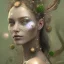 Placeholder: Portrait of beautiful girl, face dept of field,face shining, plant, metal, feathers,central weight average,Laplacian filt CWA Dryad,Median filter fae, sidhe, ominous, nature, plants, wildflower sparkle,wildflower 3d view, facepaint, dnd character portrait, intricate, oil on canvas, masterpiece, expert, insanely detailed, 4k resolution, retroanime style, cute big circular reflective eyes, cinematic smooth, intricate detail , soft smooth lighting, soft pastel colors