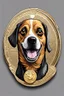 Placeholder: dog meme crypto coin design