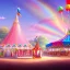 Placeholder: ringleader, Arthur Kulkov face shot, front, handsome, circus, male, Makoto Shinkai background, Russian, lisa Frank fantasy, detailed matte painting, 8k resolution, Golden hour, interesting detailed storybook fantasy