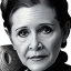 Placeholder: [[extrem stunning photorealistic carrie fisher as princess leia in star wars]] :: [[photorealistic sharp brown eyes, inticate ornate white gown, symmetrical short hair, head and shoulders portrait by Annie Leibovitz, 8k resolution photorealistic hyperdetailed portrait, intricately detailed, triadic colors]] :: [[space background]]